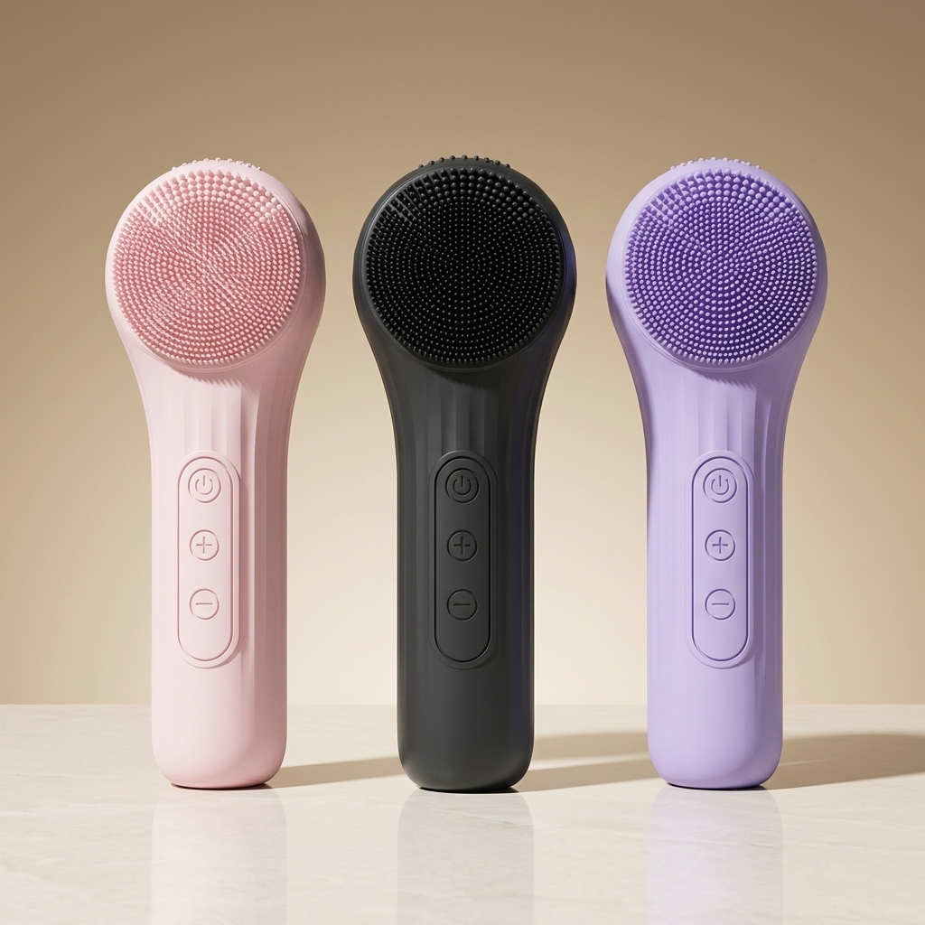 BeGlow GlowBrush Pro™ — Sonic Heated Facial Cleansing Brush