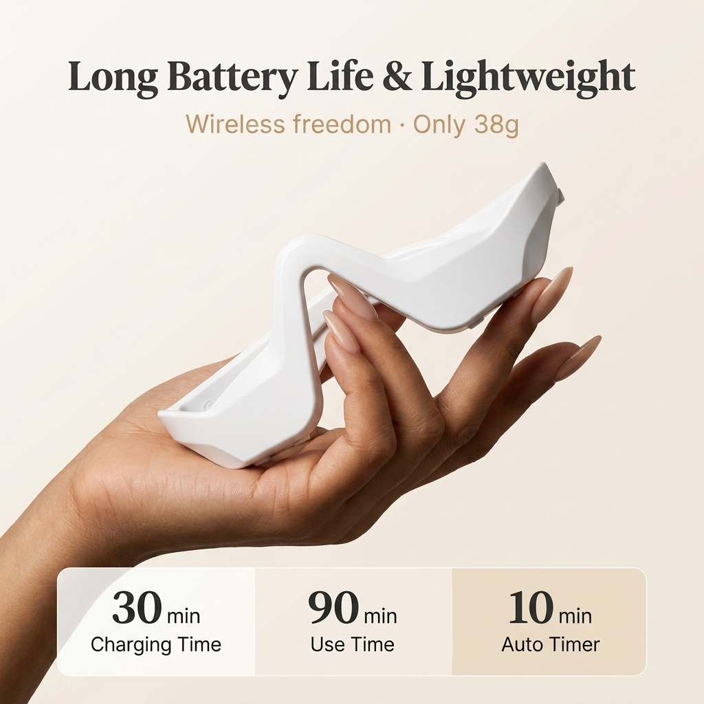 BeGlow LumiEye Pro™ — Red Light Eye Therapy Device