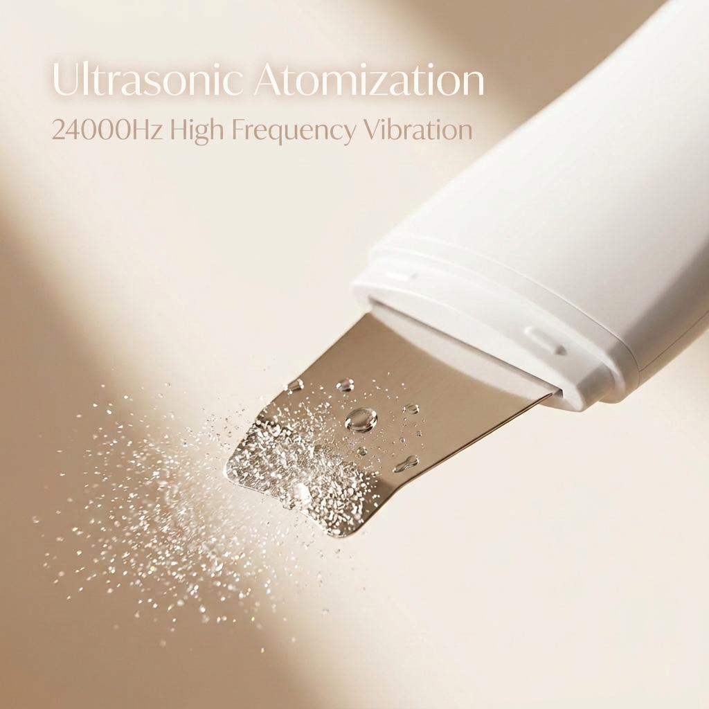 BeGlow SonicClear Pro™ — Ultrasonic Skin Spatula