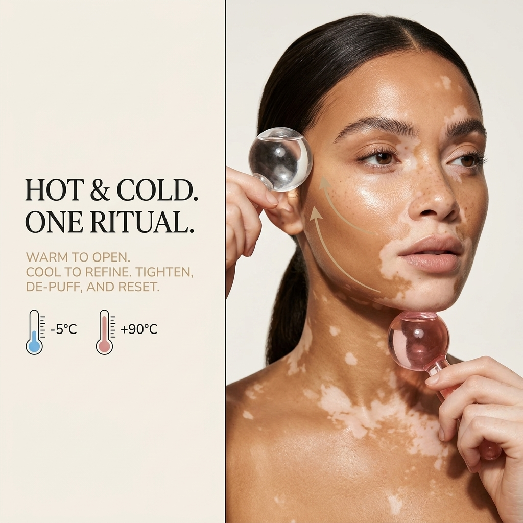 BeGlow Cryo Globes™ — Hot & Cold Facial Ritual