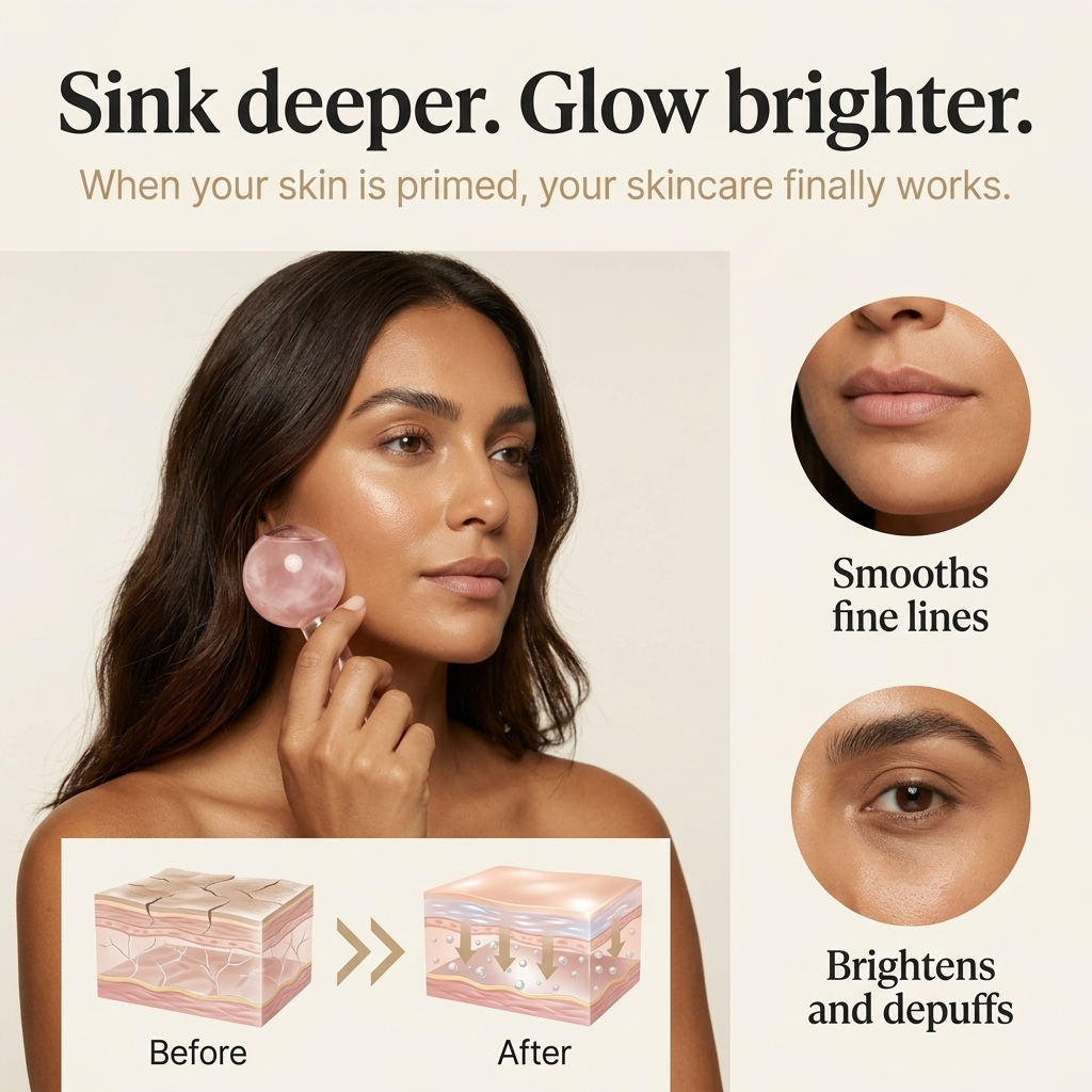 BeGlow Cryo Globes™ — Hot & Cold Facial Ritual