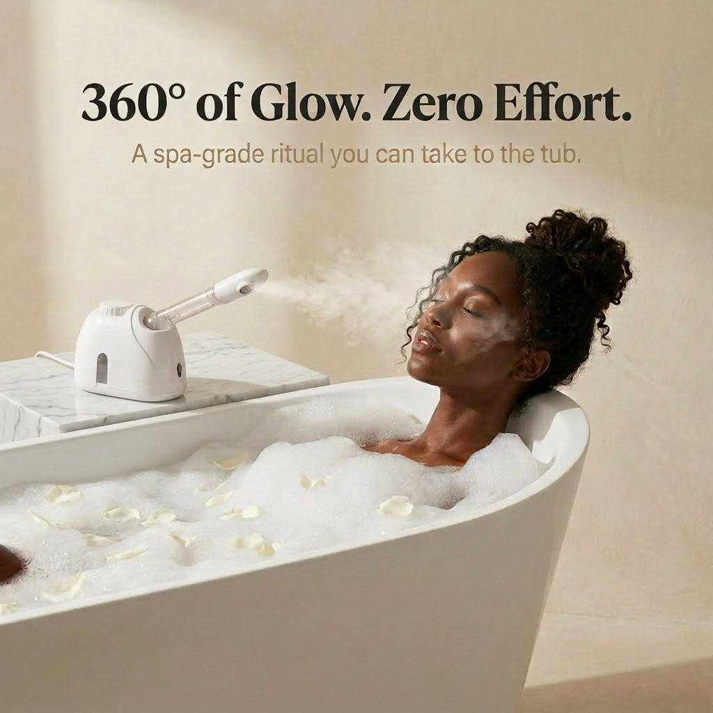 BeGlow Aura Mist™ — Aromatherapy Facial Steamer