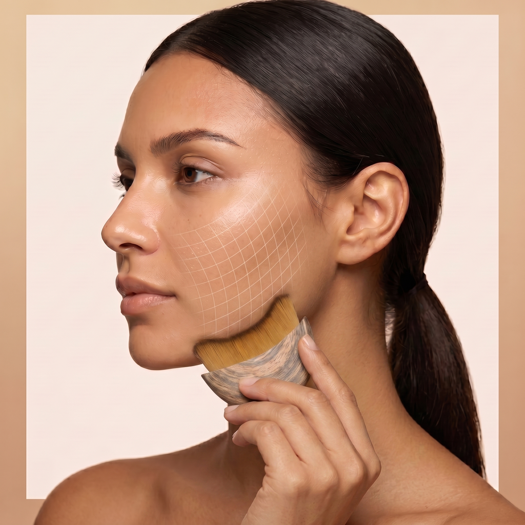 BeGlow Meridian Brush™ — Lymphatic Massage Tool
