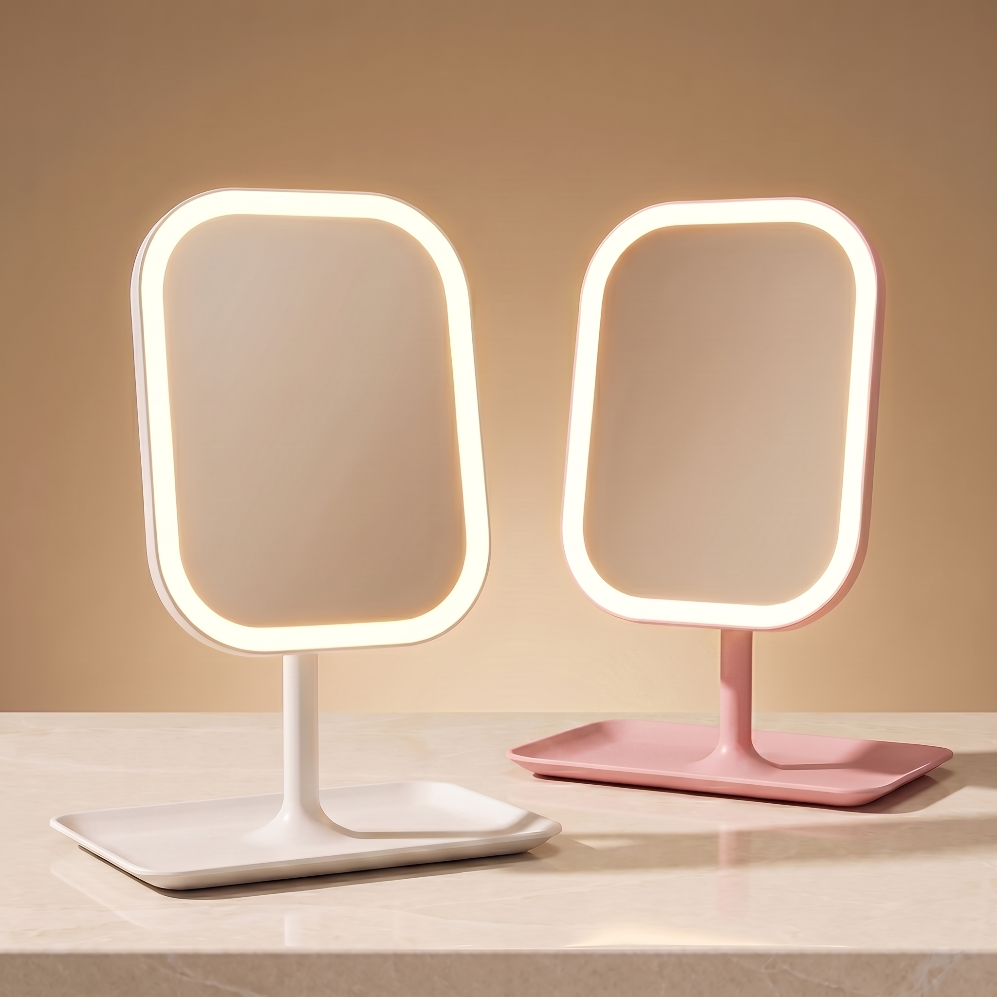 BeGlow Golden Hour™ — LED Vanity Mirror with Smart Light Control