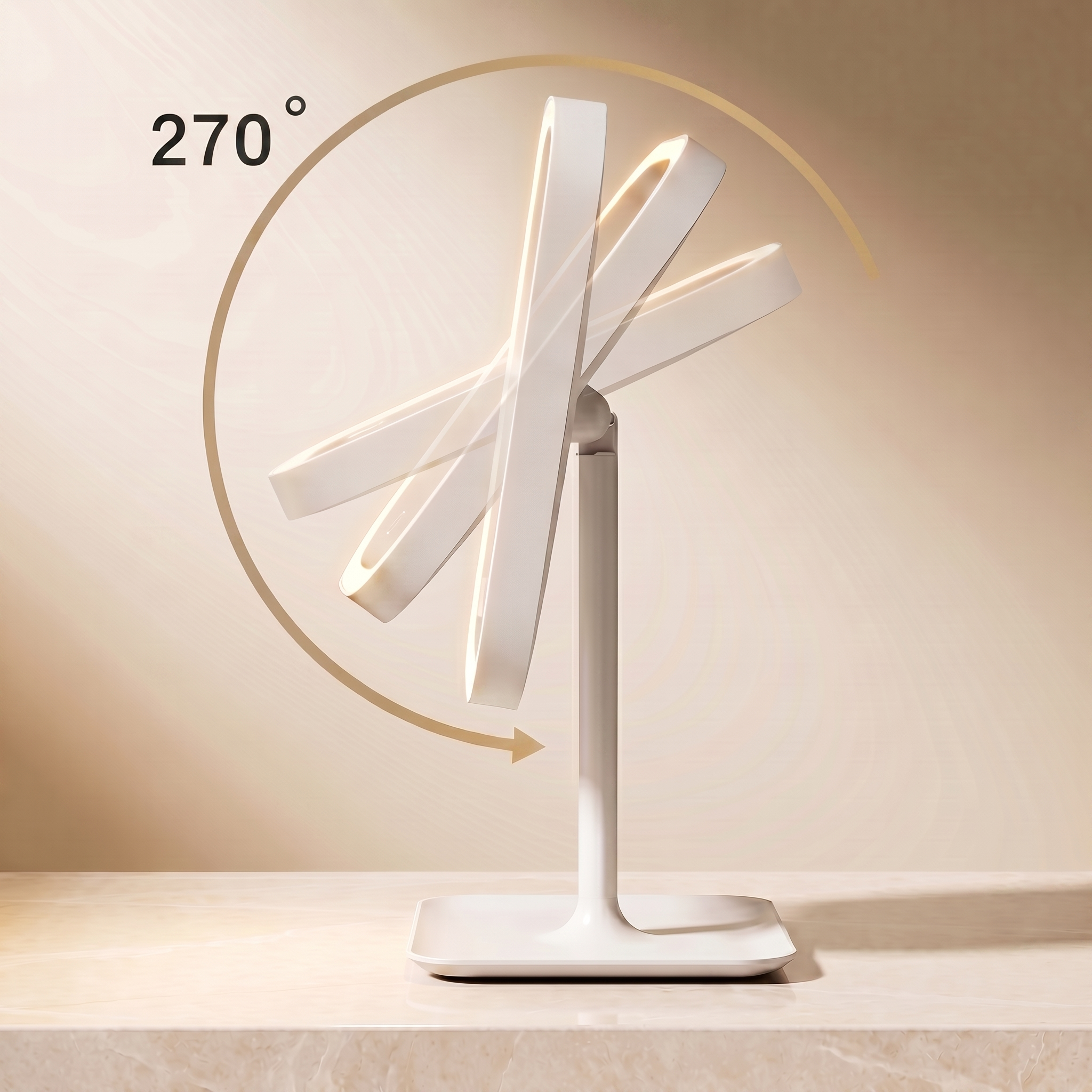 BeGlow Golden Hour™ — LED Vanity Mirror with Smart Light Control