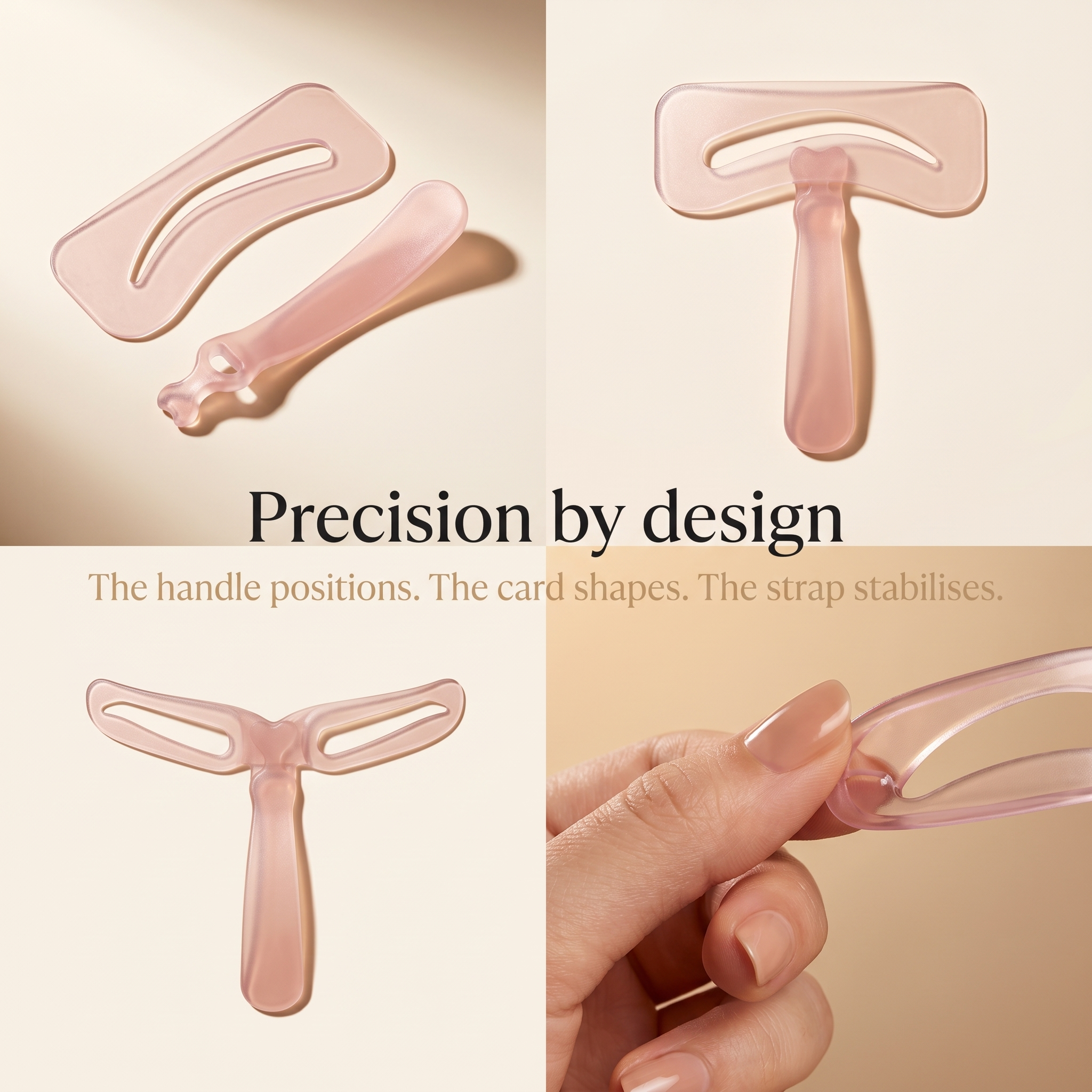 BeGlow Shape Pro™ — 8-in-1 Reusable Eyebrow Stencil Set