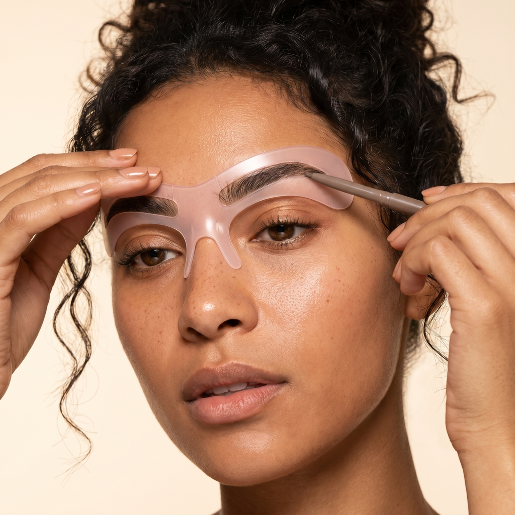 BeGlow Shape Pro™ — 8-in-1 Reusable Eyebrow Stencil Set