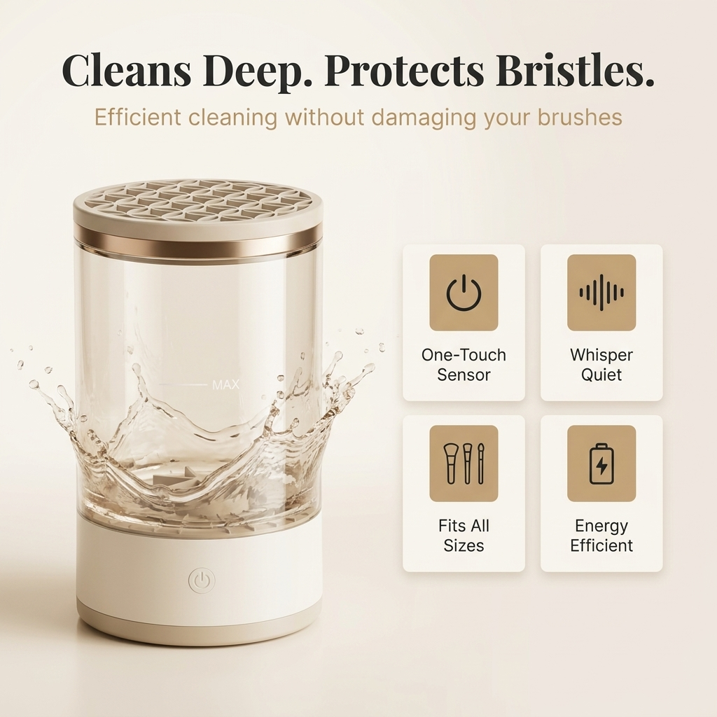 BeGlow Sonic Brush Cleaner™